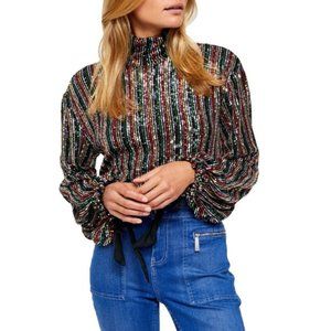 Free People Midnight City Top - Medium - NWT